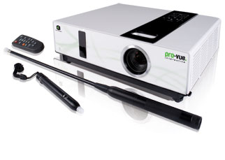 Click here for an enlarged image of the Pro-Vue Interactive Projector