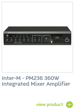 InterM PM236 360W Class-D Mixer Amplifier