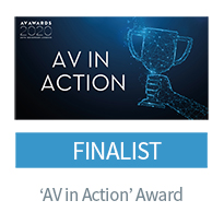 AV in Action Awards finalist - CIE for Ventillator Challenge UK