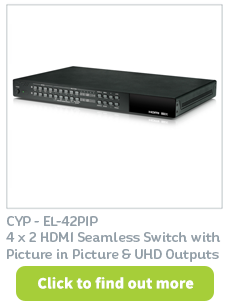 EL-42PIP HDMI Switcher available at CIE Group