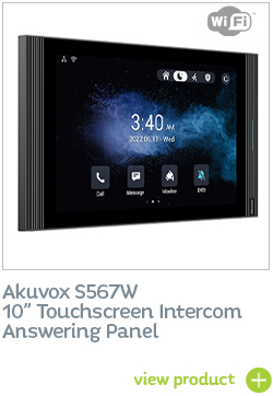 Akuvox S567W 10 inch Door Answering Panel