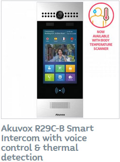 Akuvox Smart Intercom with Voice control