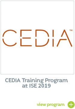 CEDIA Training Program ISE 2019