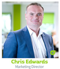 Chris Edwards Marketing Director, CIE Group